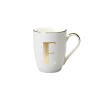 Tazze E Tazzine>Bitossi Home Mug Lettera E 10,3 O 8,2 Cm Decalcomania Oro