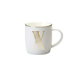 Tazze E Tazzine>Bitossi Home Mug Lettera X 8,6 O 9,2H Cm Decalcomania Oro