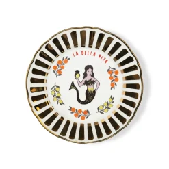 Piatti>Bitossi Home Piatto Dessert Sirenetta