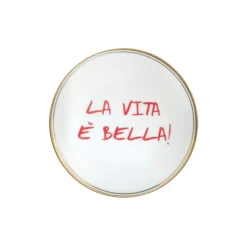 Piatti>Bitossi Home Piatto La Vita E Bella!