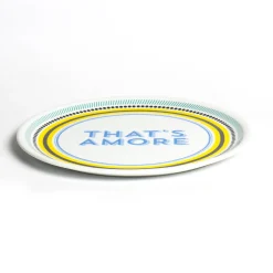 Piatti E Coppe>Bitossi Home Piatto Pizza That'S Amore