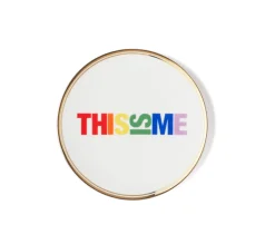 Piatti>Bitossi Home Piatto This Is Me Decalcomania