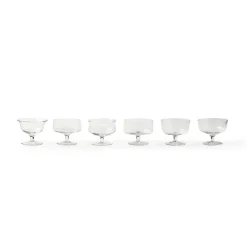 Piatti E Coppe>Bitossi Home Set 6 Coppette Forme Assortite Trasparente