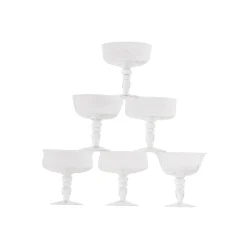 Piatti E Coppe>Bitossi Home Set 6 Coppette Forme Assortite - Texture Trasparente