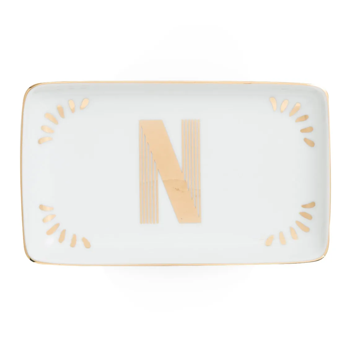 Accessori>Bitossi Home Vaschetta Rettangolare Lettera N