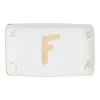 Accessori>Bitossi Home Vaschetta Rettangolare Lettera F